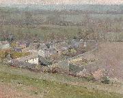 Theodore Robinson A Birds Eye View oil